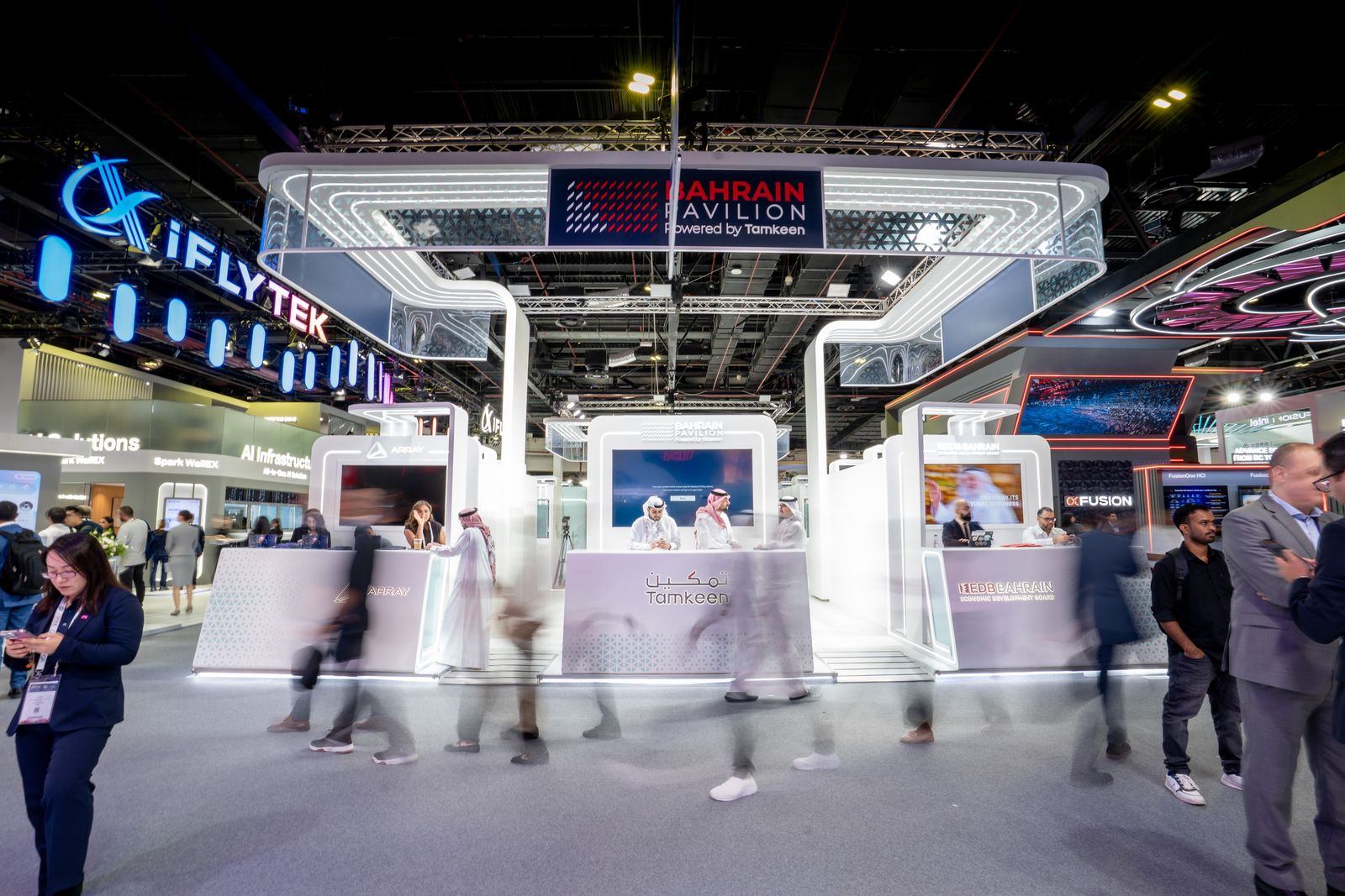 بتنظيم من صندوق العمل “تمكين” وبمشاركة 14 مؤسسة تقنية انطلاق فعاليات جناح مملكة البحرين في معرض “جيتكس جلوبال” 2025